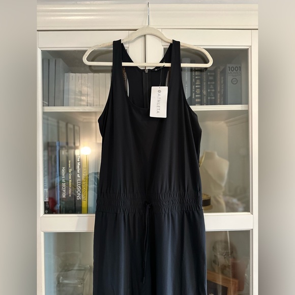 Athleta Revive Jumpsuit Black NWT SIZE 6 - Picture 5 of 6
